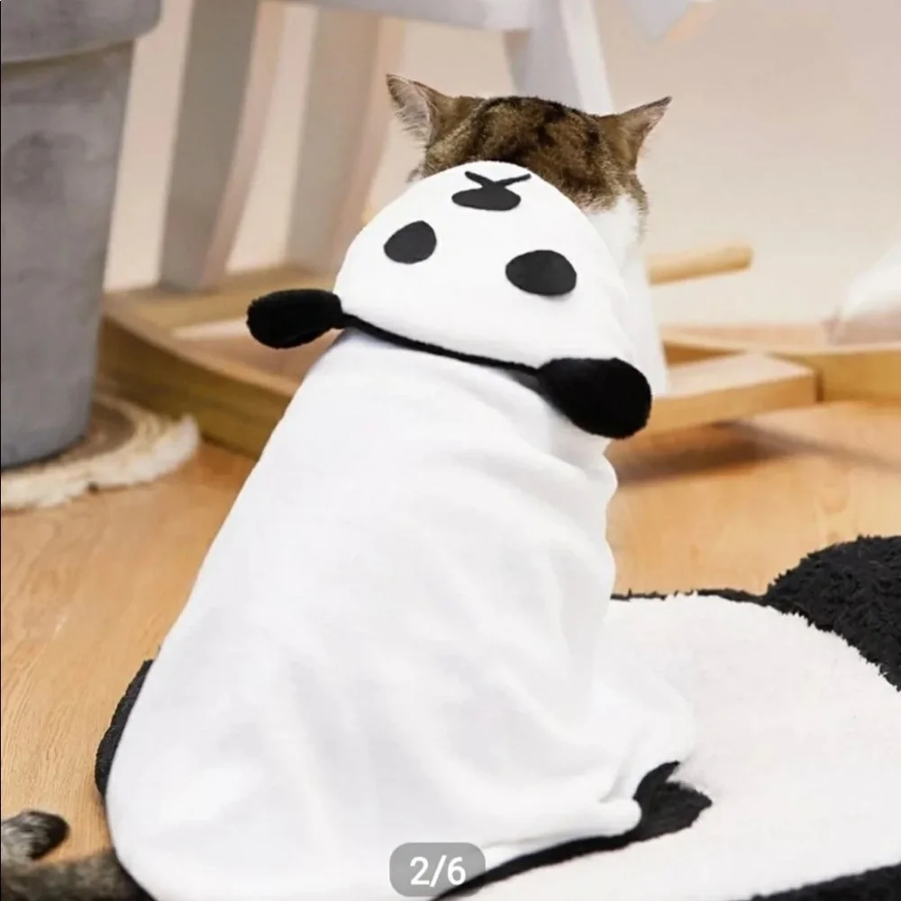 Panda Design Pet Bath Towel